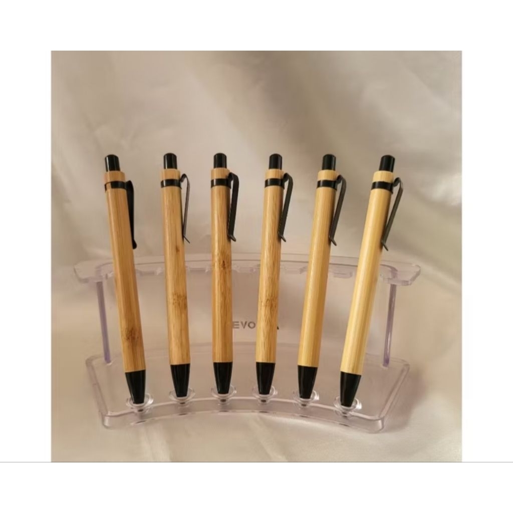 

BP183/ Pulpen Bamboo / Ballpoint Stainless/ Pulpen Souvenir