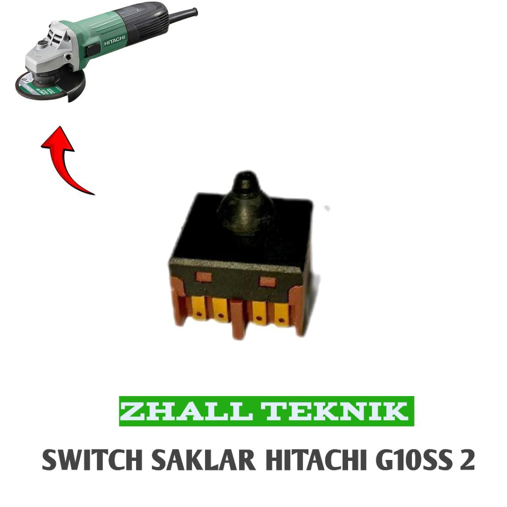 Switch Saklar Untuk Gerinda Hitachi Hikoki G10SS 2 Mesin Gerinda