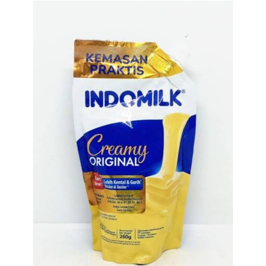 

indomilk pouch/refill 260gr