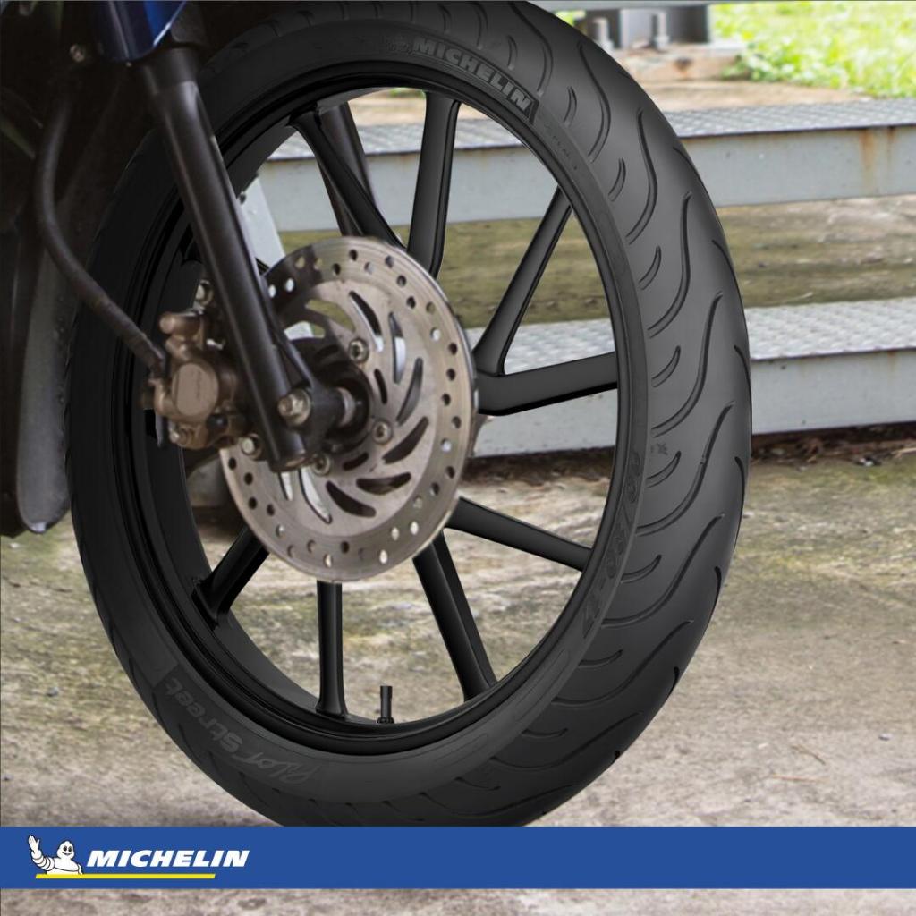 Ban Motor Matic Michelin Pilot Street / Michelin Pilot Street Size 80/80-14, 80/90-14, 90/90-14