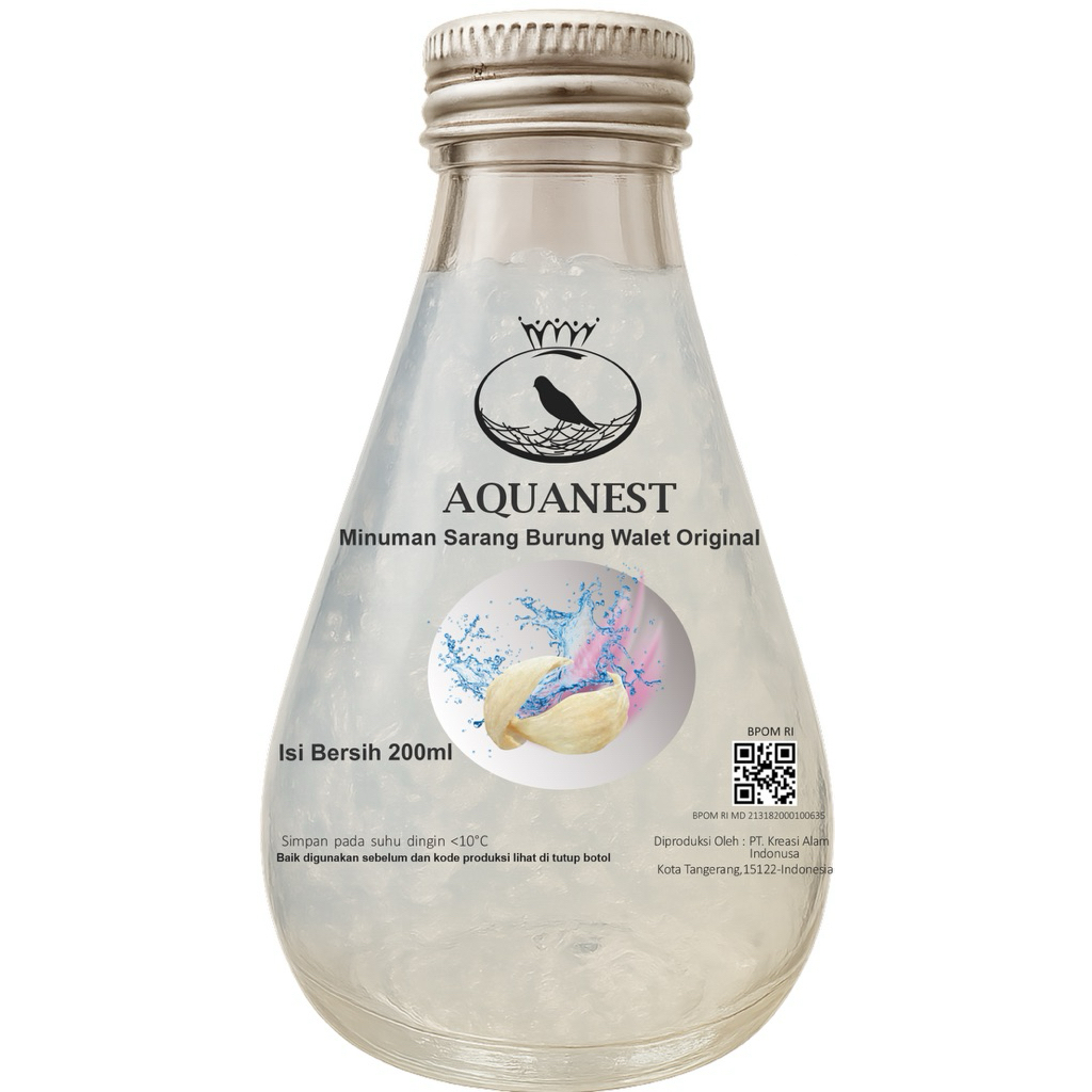 

AQUANEST Minuman Botol Walet 200ml (Ready To Drink)