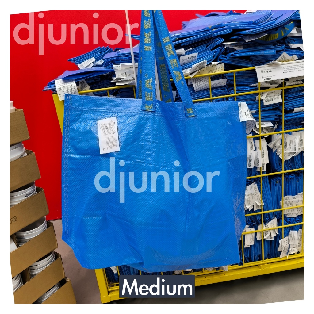 FRAKTA BRATTBY KANTONG PLASTIK TAS BELANJA / LAUNDRY BAG - LIVIN