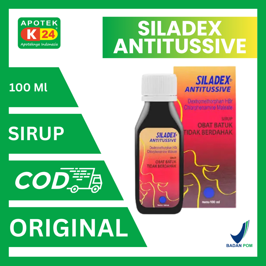 Siladex ATT 100ml / melegakan batuk tak berdahak