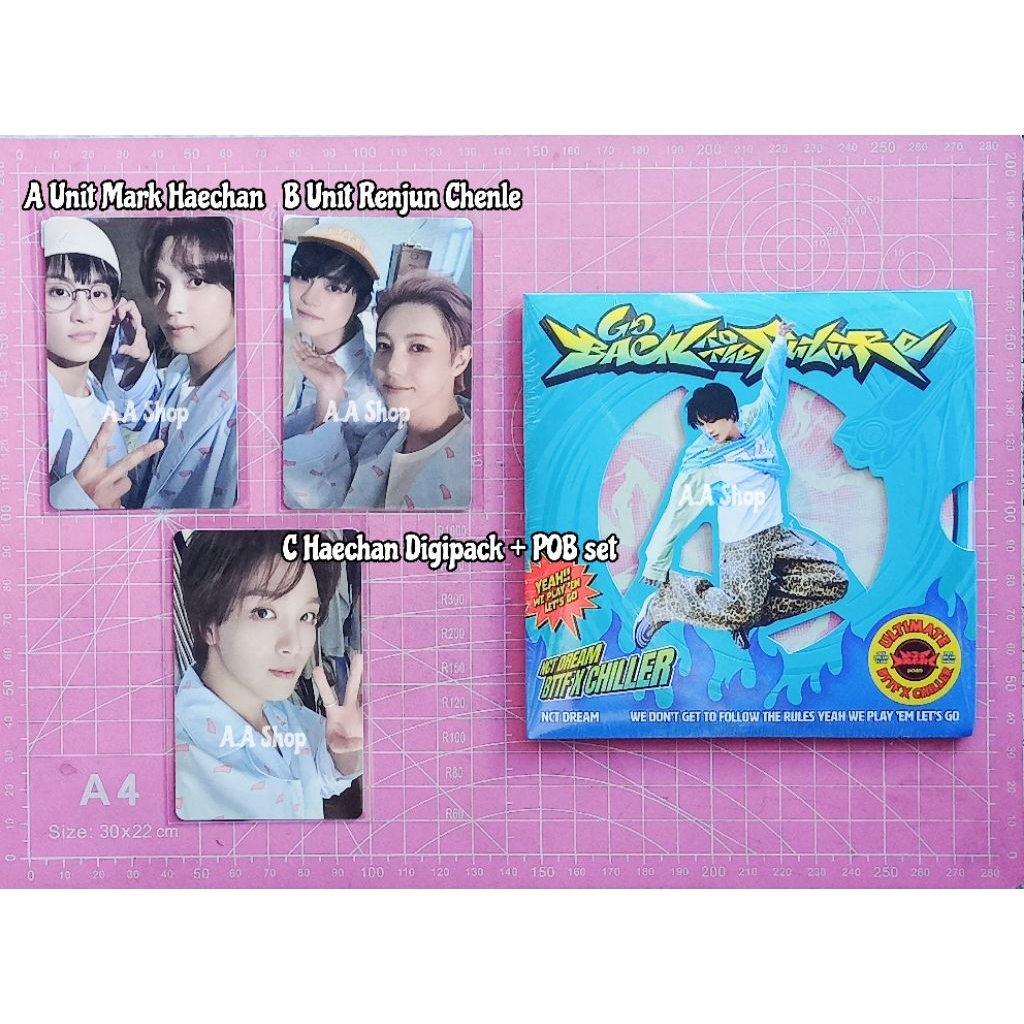 Ready Official Album Sealed Digipack Go Back To The Future GBTTF Photocard Unit Mark Haechan MaHae A