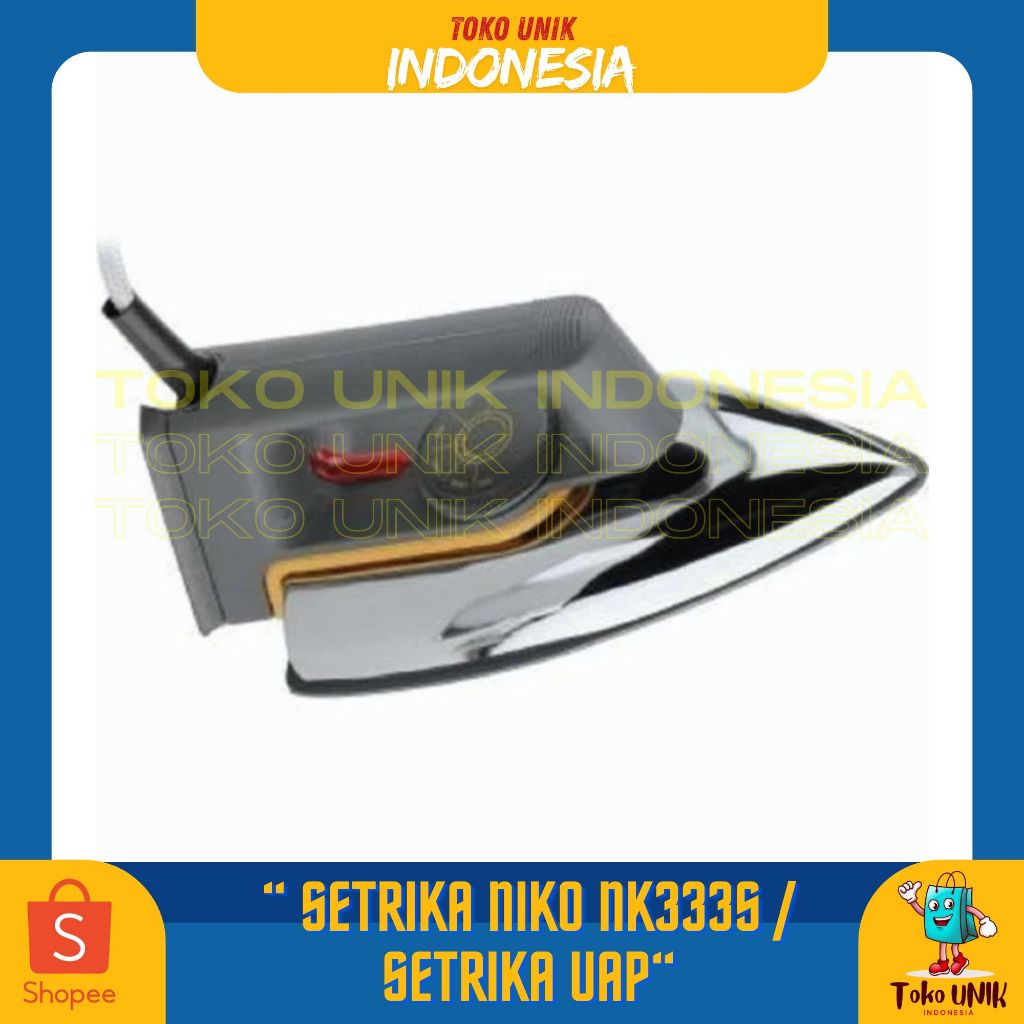 TERLARIS - SETRIKA NIKO NK333S / SETRIKA UAP NIKO HOTTO