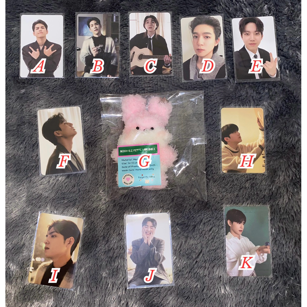 READY STOCK Photocard Day6 Sungjin Youngk Wonpil Dowoon Band Aid Fourever Pilmography Doll