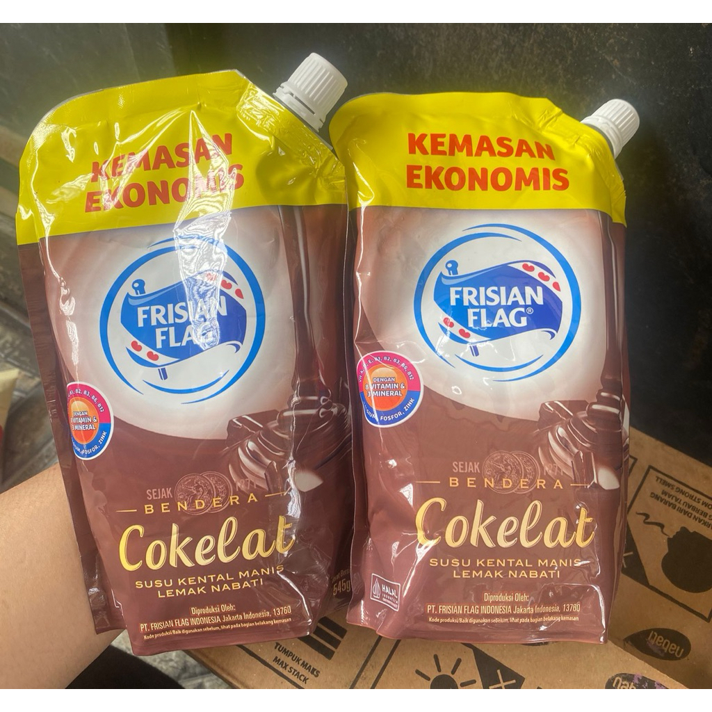 

Susu kental manis Frisian Flag 545ml vanila / Coklat Bendera SKM