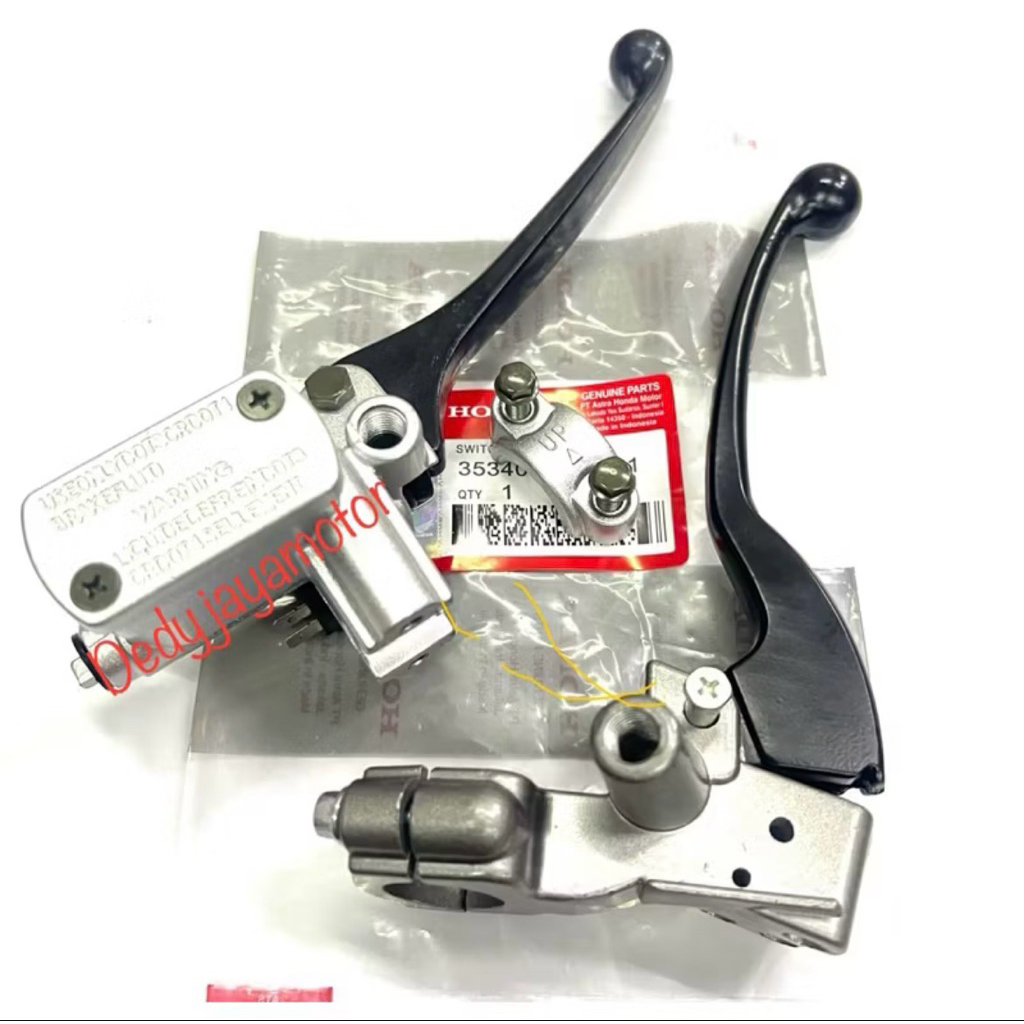Master Rem Atas Assy Vario 110 Fi Sepaket + Dudukan Spion Kiri + Handle Kiri Hitam + Bonus Switch