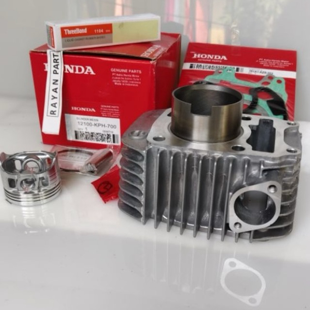 BLOK SEHER SUPRA X 125 KARBU SUPRA X 125 KARBU KPH KOMPLIT PISTON KIT