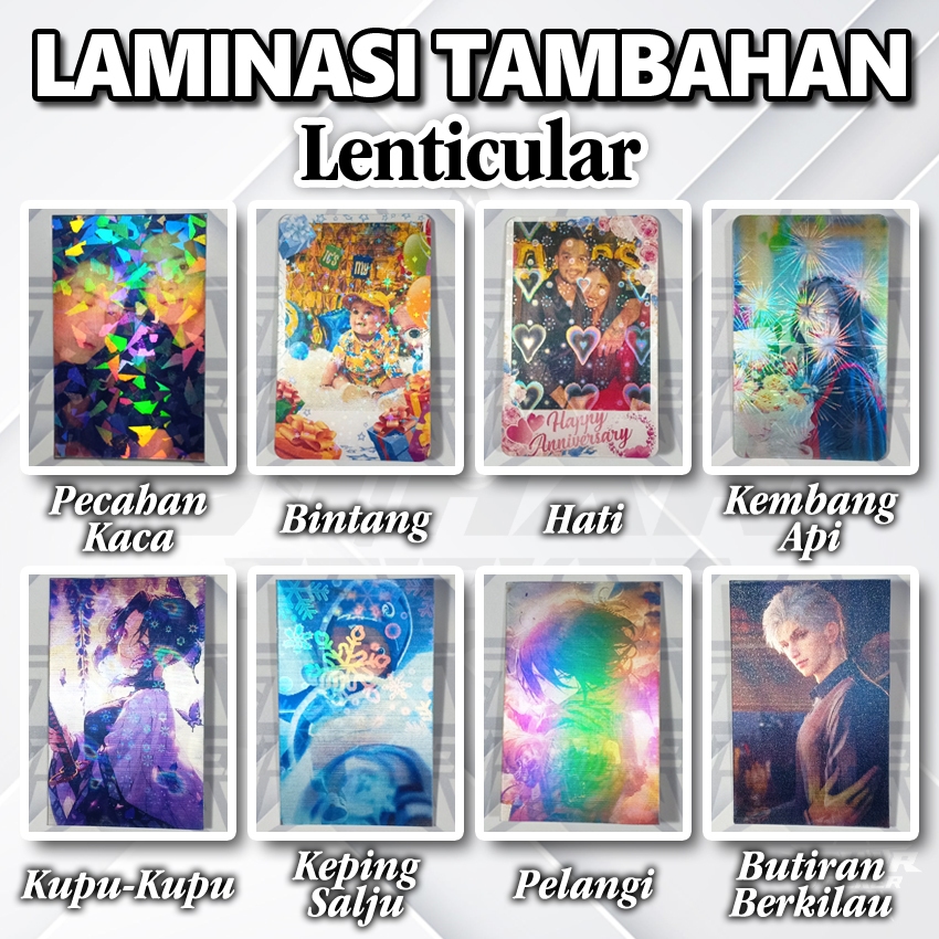 

[E1] Laminasi Tambahan Lenticular