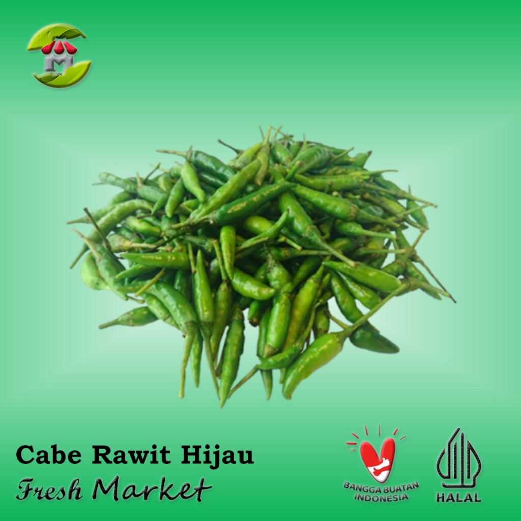 

[JAKPUS] Cabe Rawit Hijau Pack 250gr