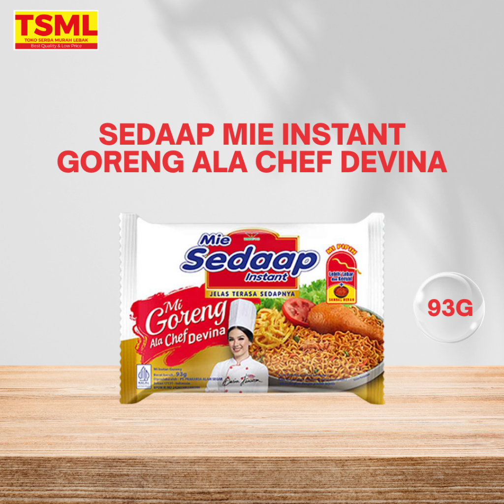 

Sedaap Mie Instant Goreng Ala Chef Devina 93g