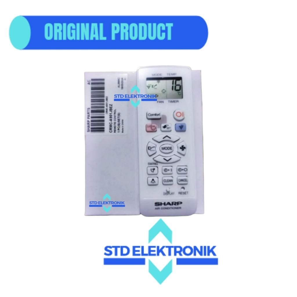 Remote AC original sharp AH-A5SAY - Remote AC sharp A5SAY original