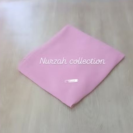 Nurzah hijab zipper ceruty premium segiempat 130×130cm