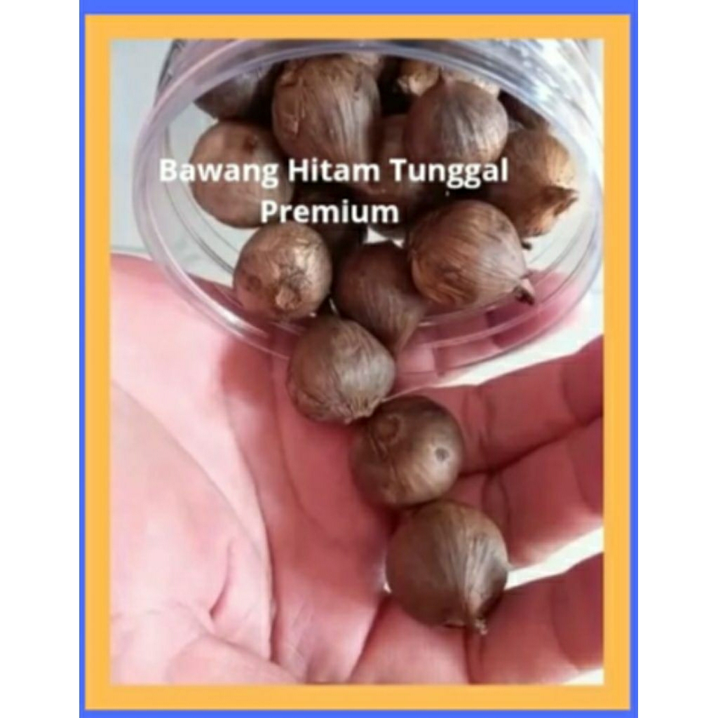 

Bawang Hitam Tunggal/Black Garlic 500gr