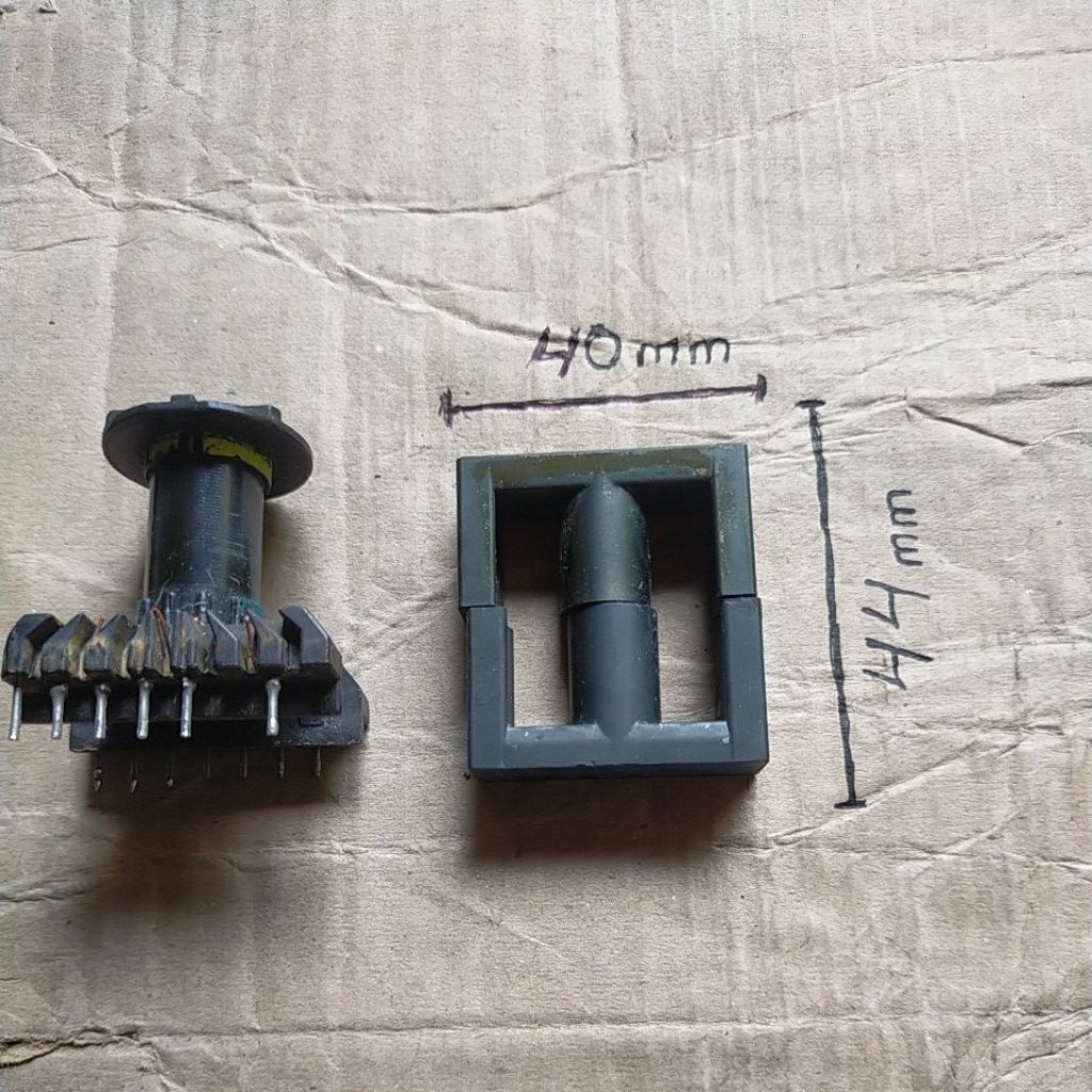 trafo ferit non gap 40 x 44 mm tebal 16 mm cabutan