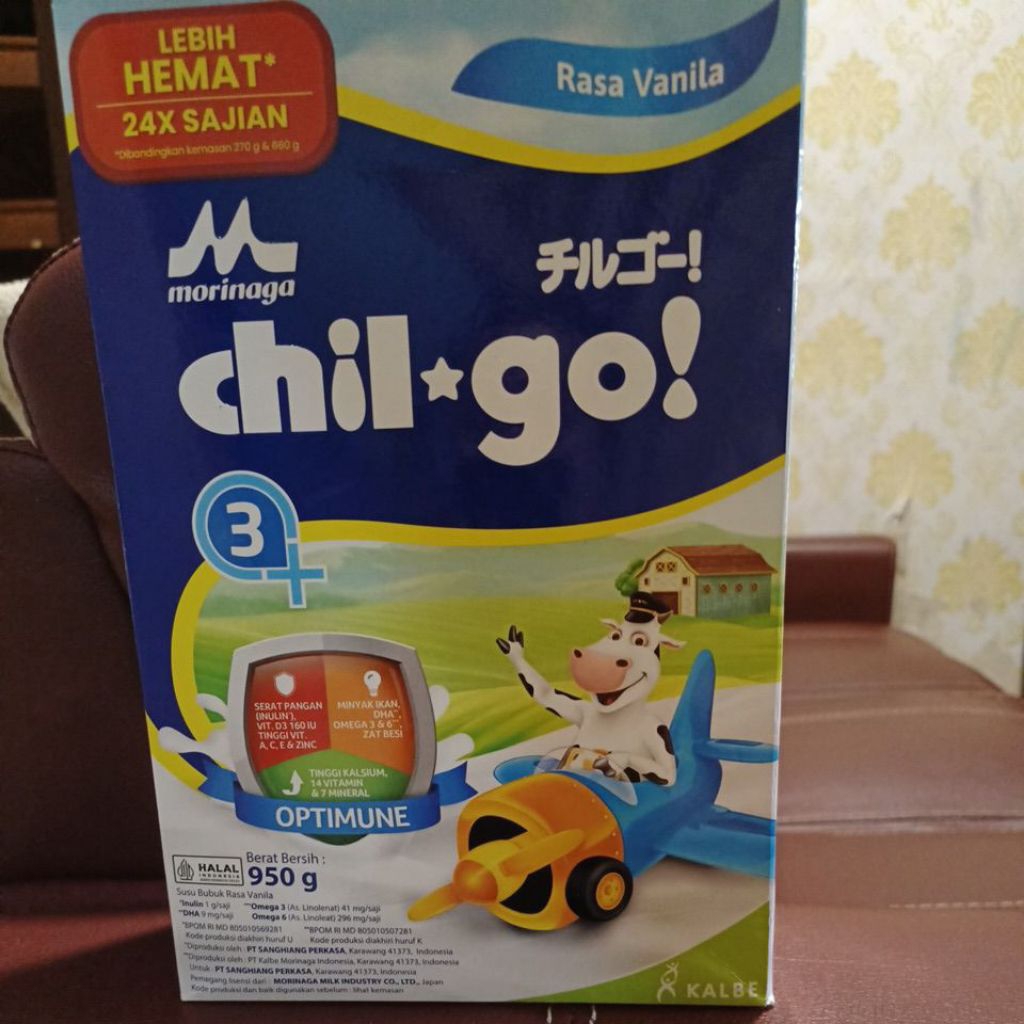 

chil go 3+ vanila 950gr