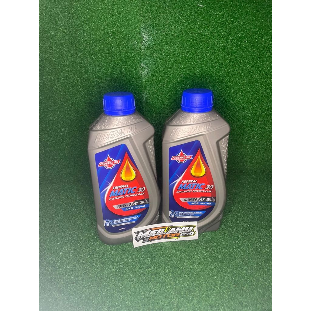 OLI MESIN FEDERAL MATIC 800ml Oli Motor Matic Federal 800ml - Teknologi Sintetik, Perlindungan Mesin