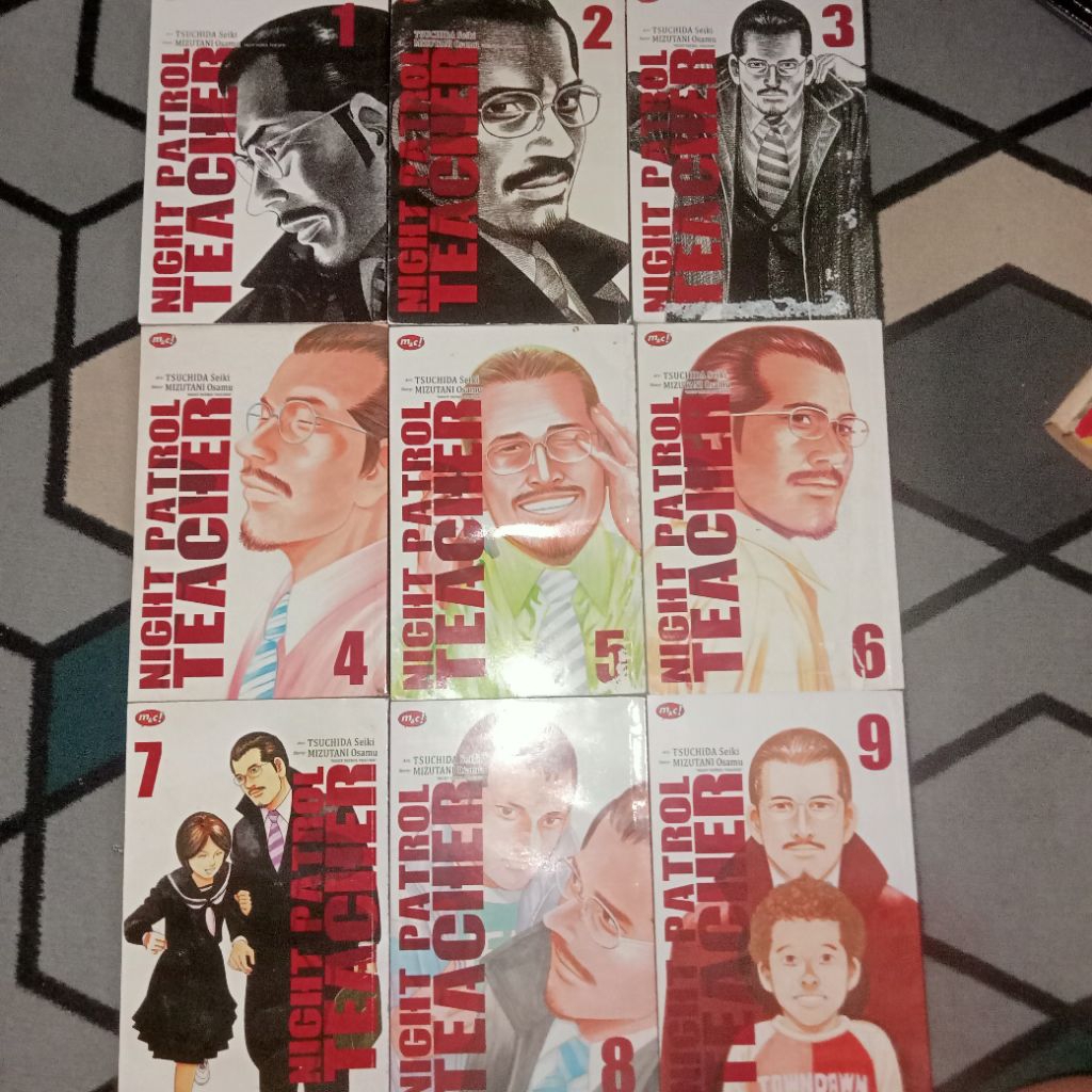 Komik Night Patrol Teacher set