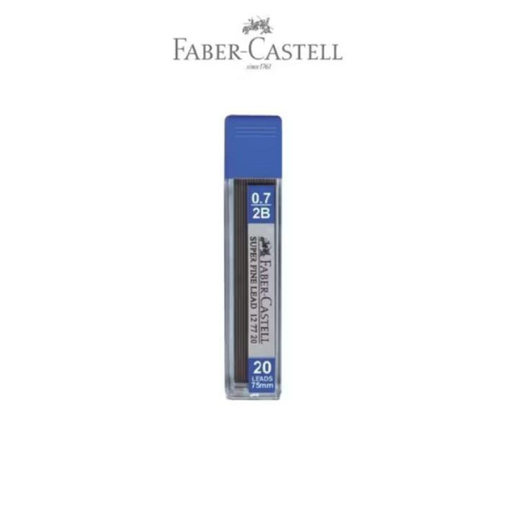 

FABER CASTELL ISI ULANG PENSIL MEKANIK 2B 0.7 mm / FABER CASTELL original