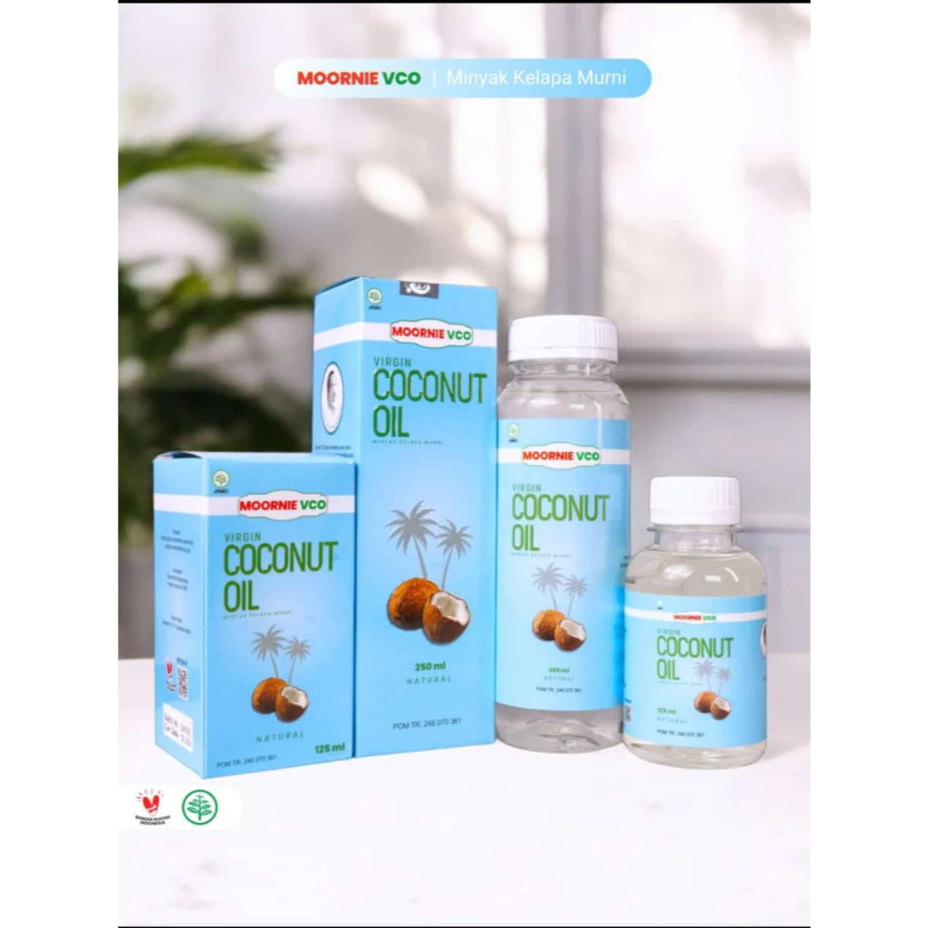 

Minyak Kelapa Virgin Coconut Oil (VCO) Moornie Murni Alami Asli Original