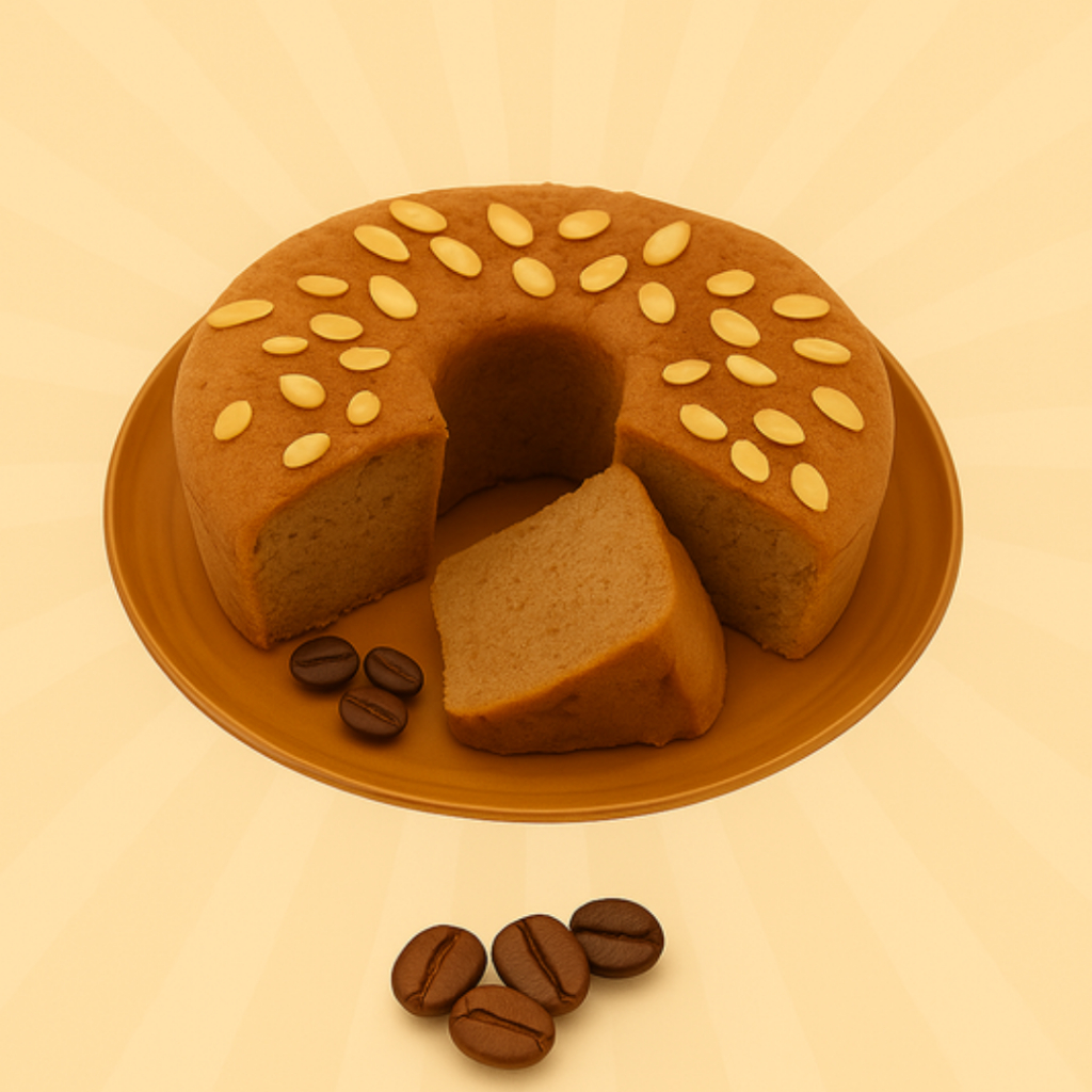 

Chiffon Cake Coffee Rasa dan Aroma Kopi