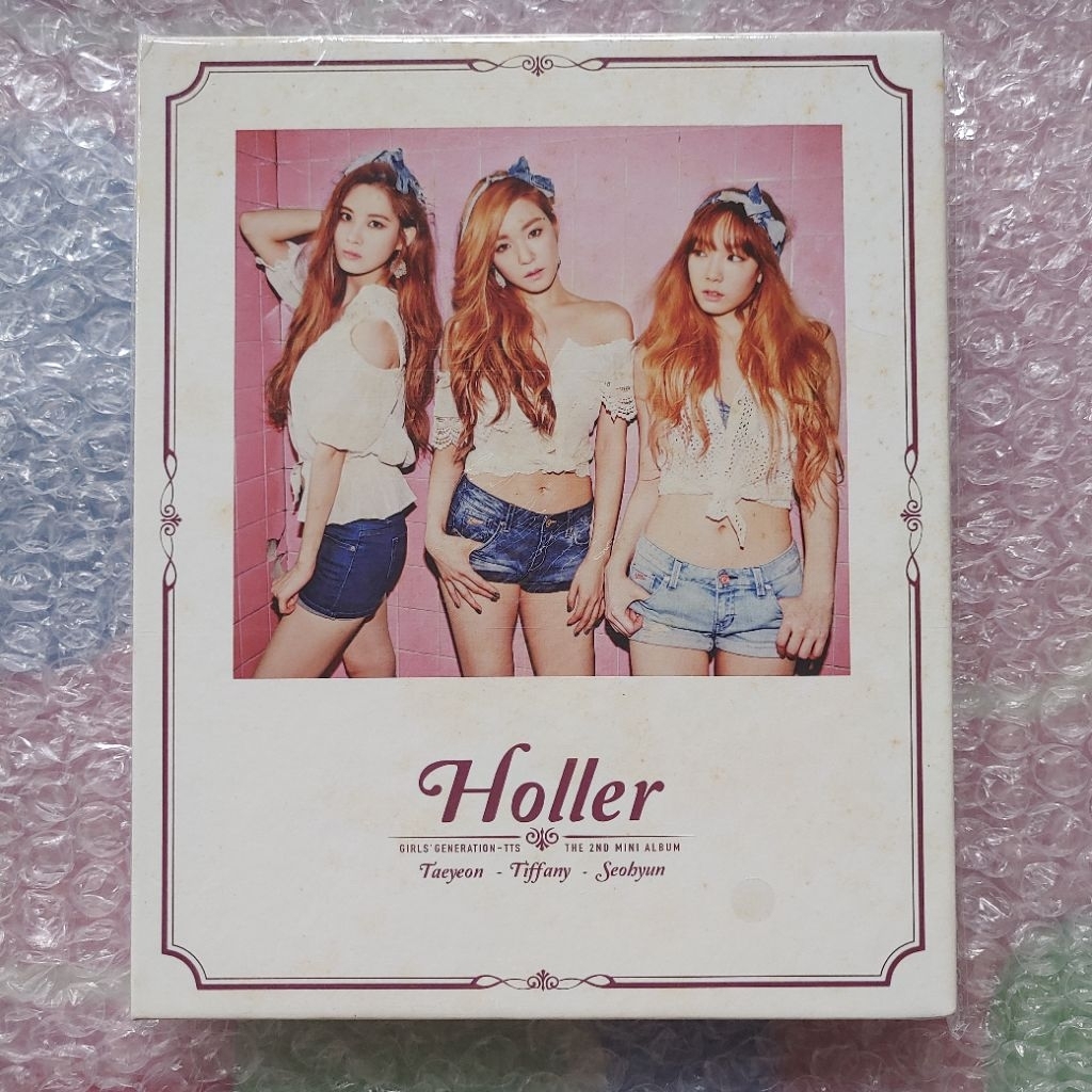 [READY STOCK] OFFICIAL ALBUM TTS (TAETISEO) SNSD GIRLS' GENERATION "HOLLER" WITH PHOTOCARD IN GOOD C