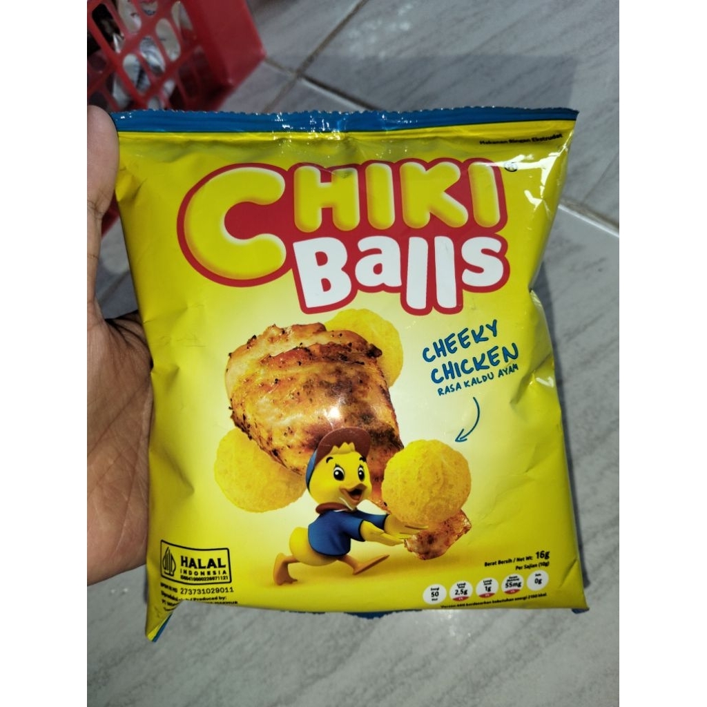 

Kerupuk Keju Chiki Balls 16g