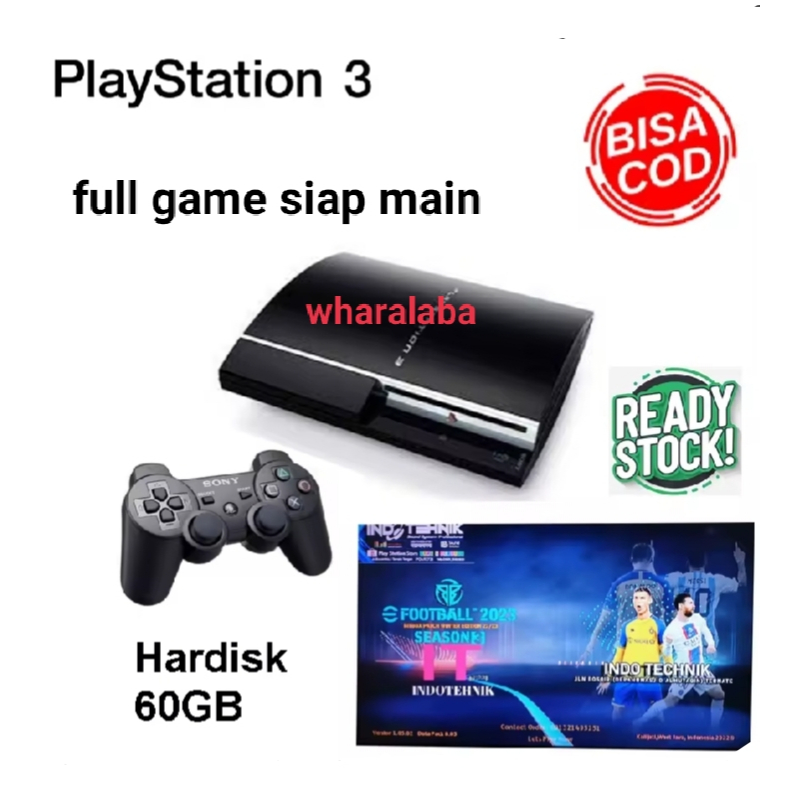 PS 3 FAT FULL GAME HARDISK INTERNAL 60GB
