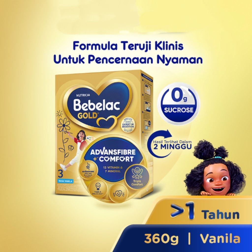 

BEBELAC GOLD 3 VANILA 360 GRAM