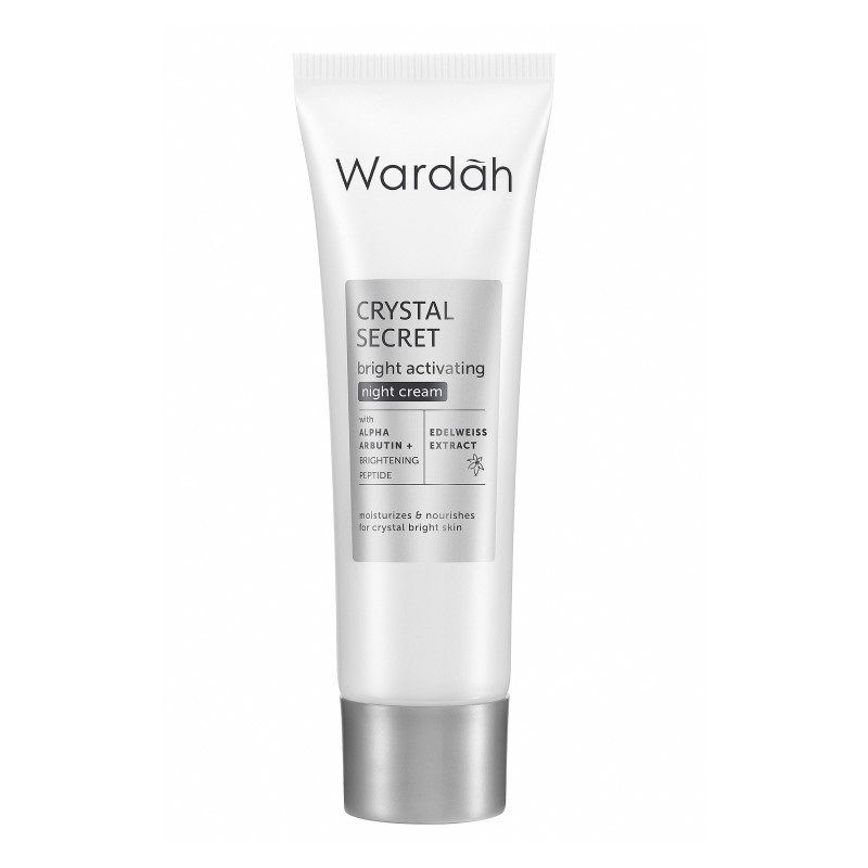 WARDAH CRYSTAL SECRET NIGHT CREAM 15 ML / Wardah Night Cream