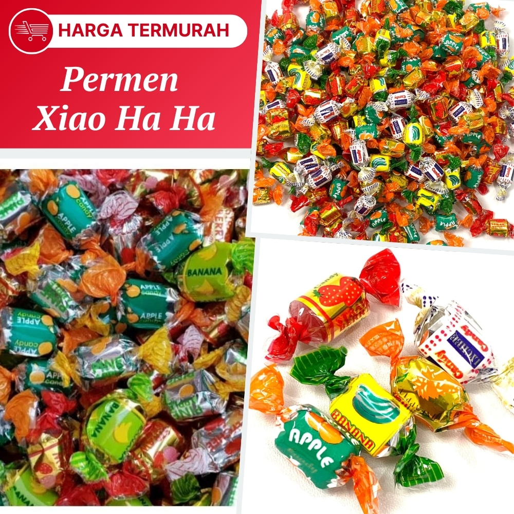 

Permen Naraya Xiao Ha Ha Aneka Macam Rasa Buah Candy Xiao Ha Ha Tekstur Keras Kemasan 100gr