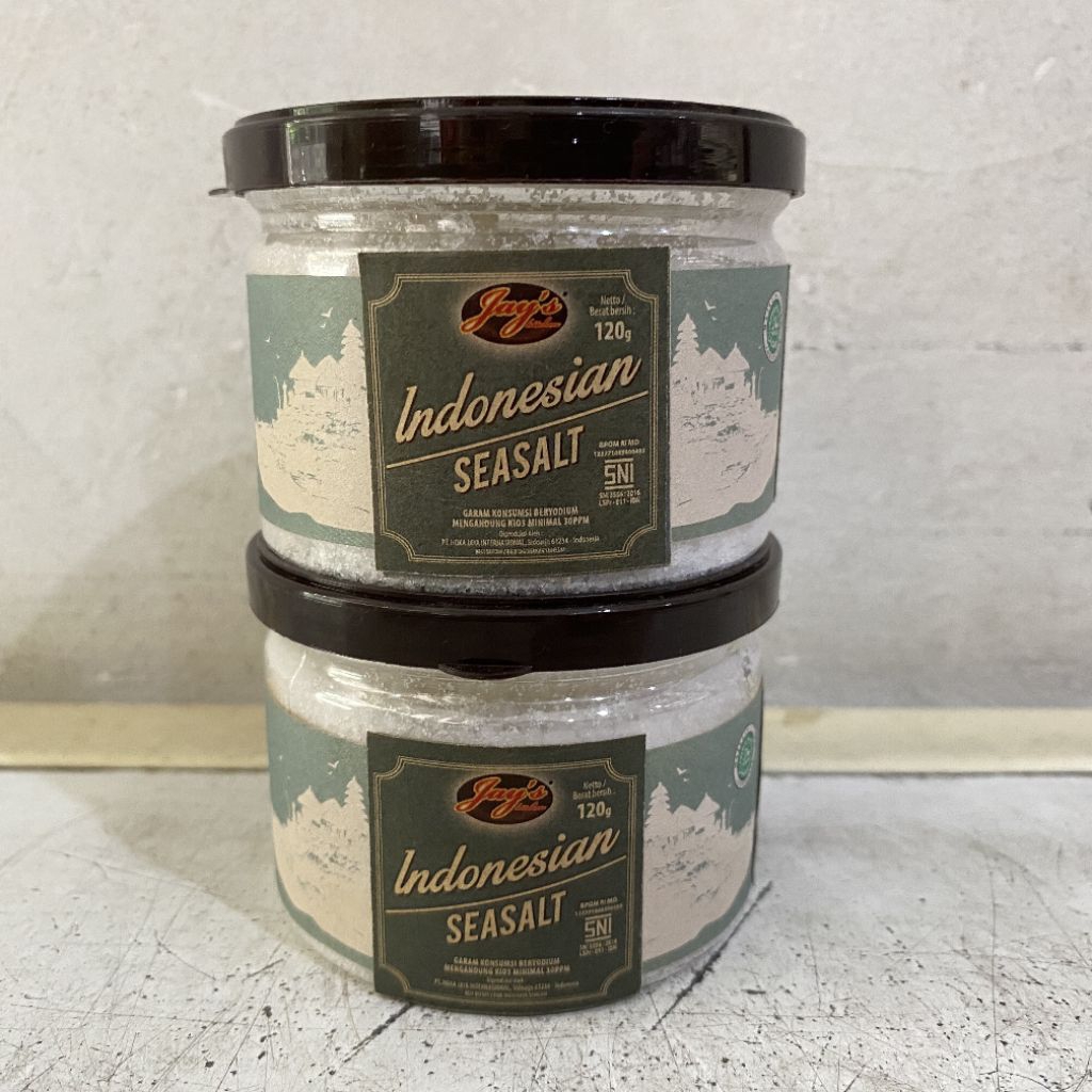 

Jay's indonesian seasalt 120 gram | sea salt
