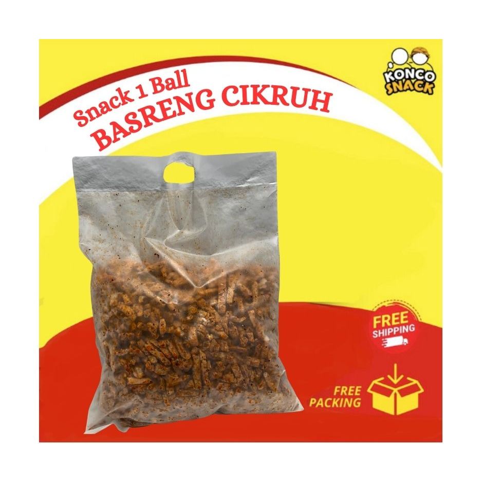 

1 BAL BASTIK BASRENG STIK CIKRUH 2KG SNACK KILOAN MURAH