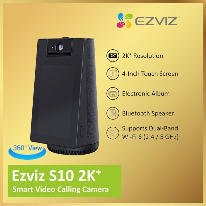 Ezviz S10 4MP 2k+ Smart Home Video Calling Camera S 10