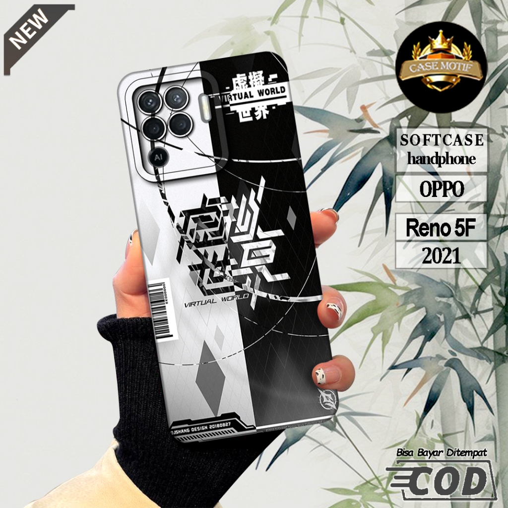 Case OPPO RENO 5F Casing OPPO RENO 5F 4G Terbaru 2021 Aksesoris Softcase Casing Silikon Case Hp