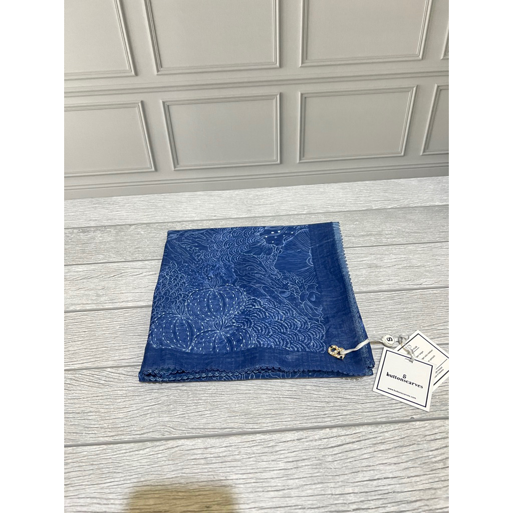 Bora bora ocean buttonscarves