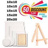 

Paket Kanvas Lukis Plus Easel