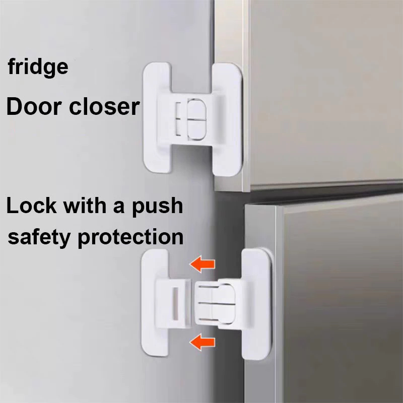 Safety Lock Kunci Kulkas Kunci Lemari Pengaman Anak Tambahan Pengunci Kulkas/Pengaman Pintu Kulkas /