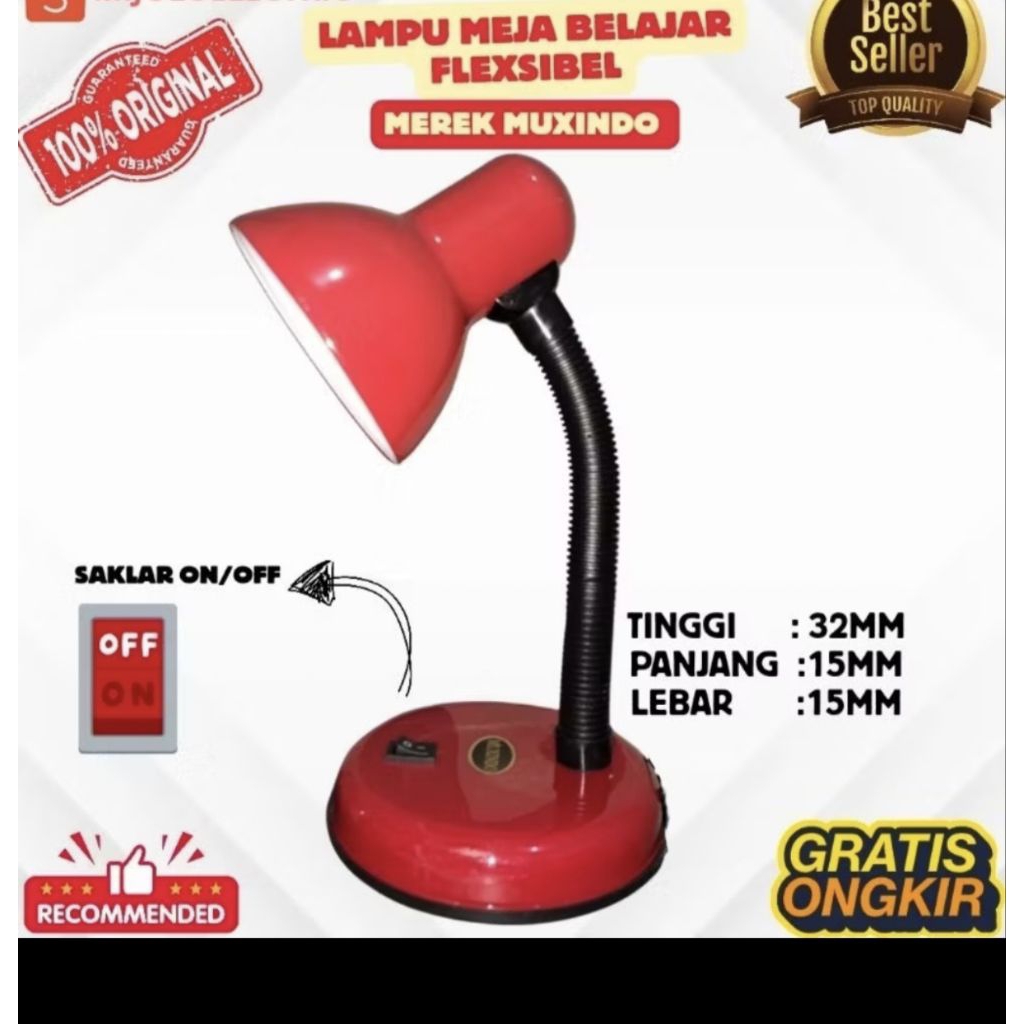 lampu meja/lampu belajar  muxindo