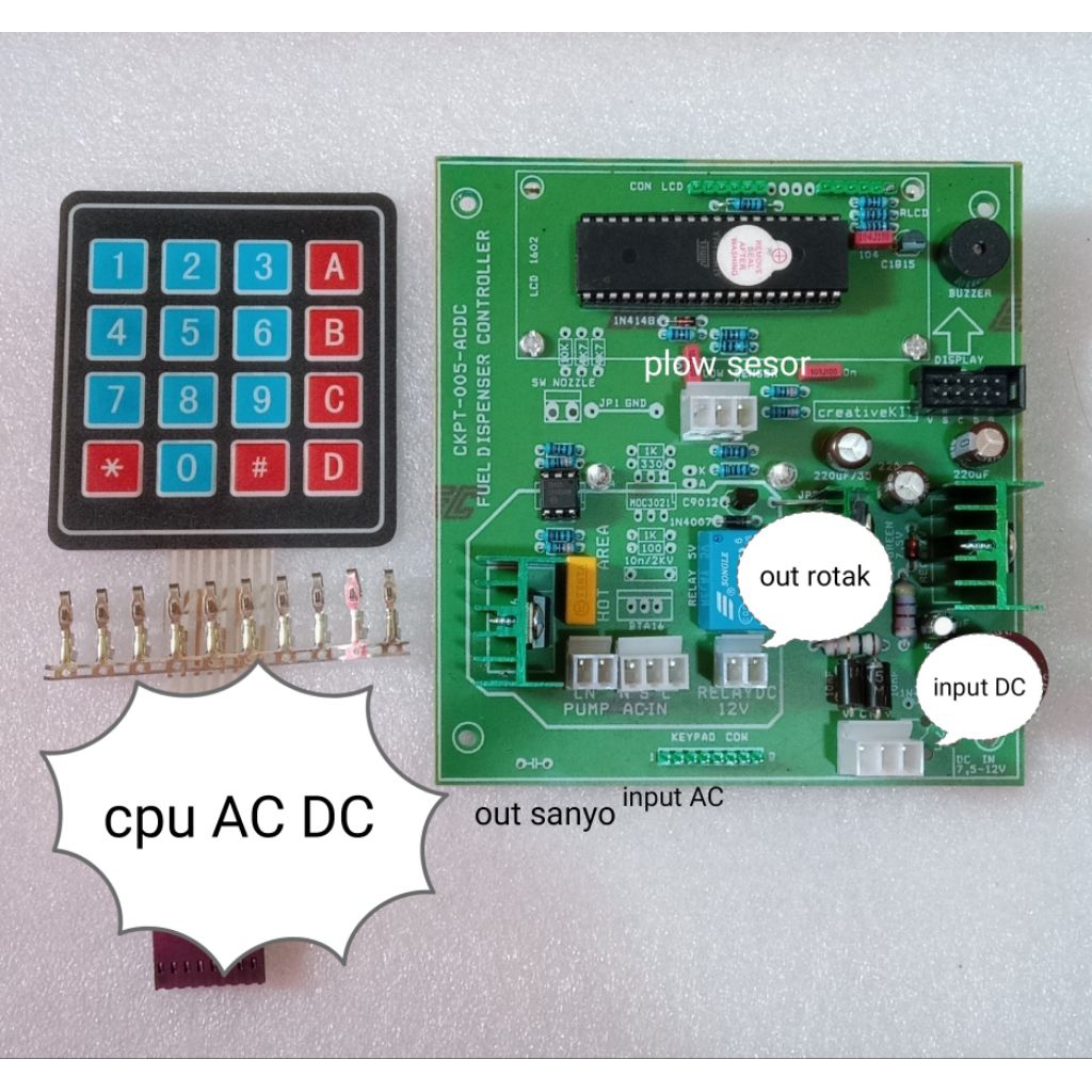 cpu pom mini ac dc bisa buat pompa DC bisa buat pompa AC