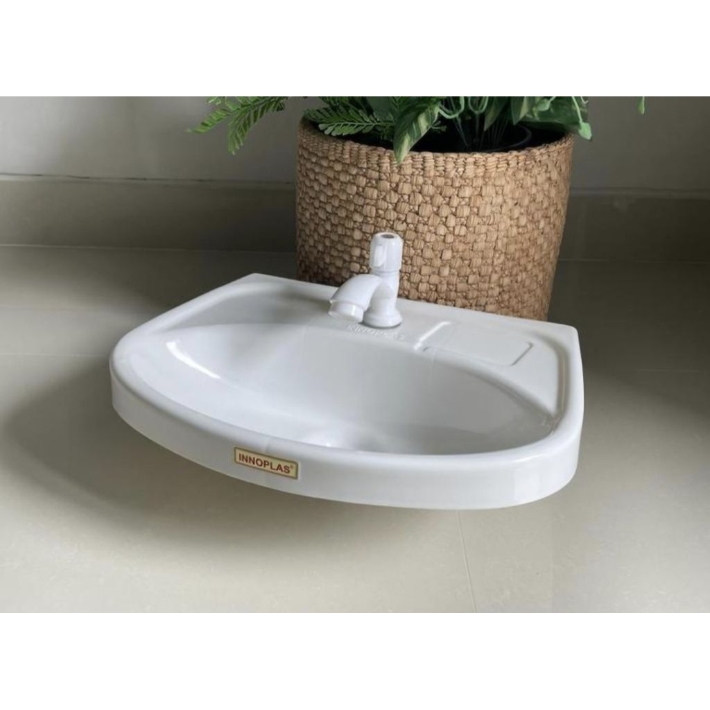 Wastafel plastik portable INNOPLAS mini murah,non keramik,ringan