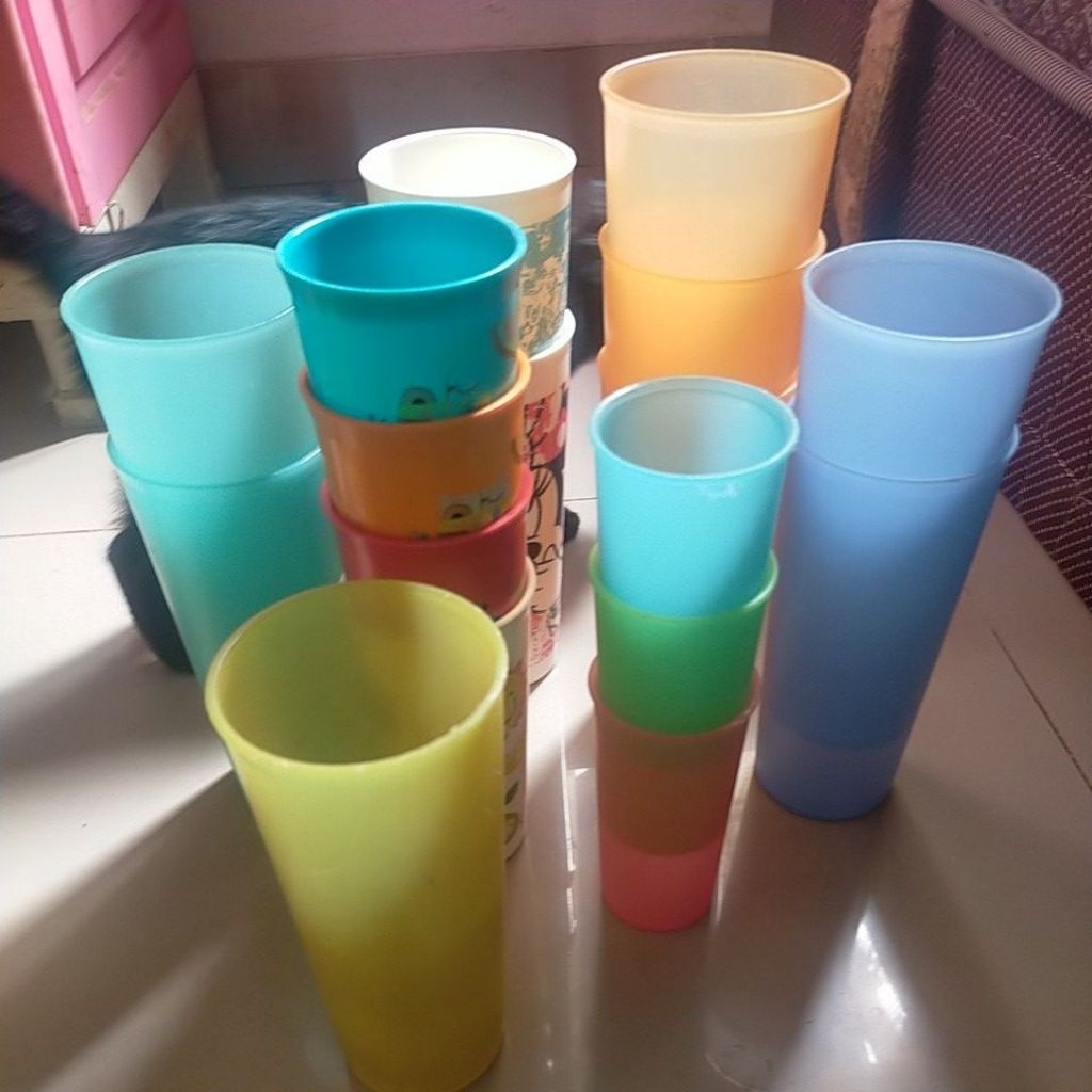 gelas tumbler tupperware