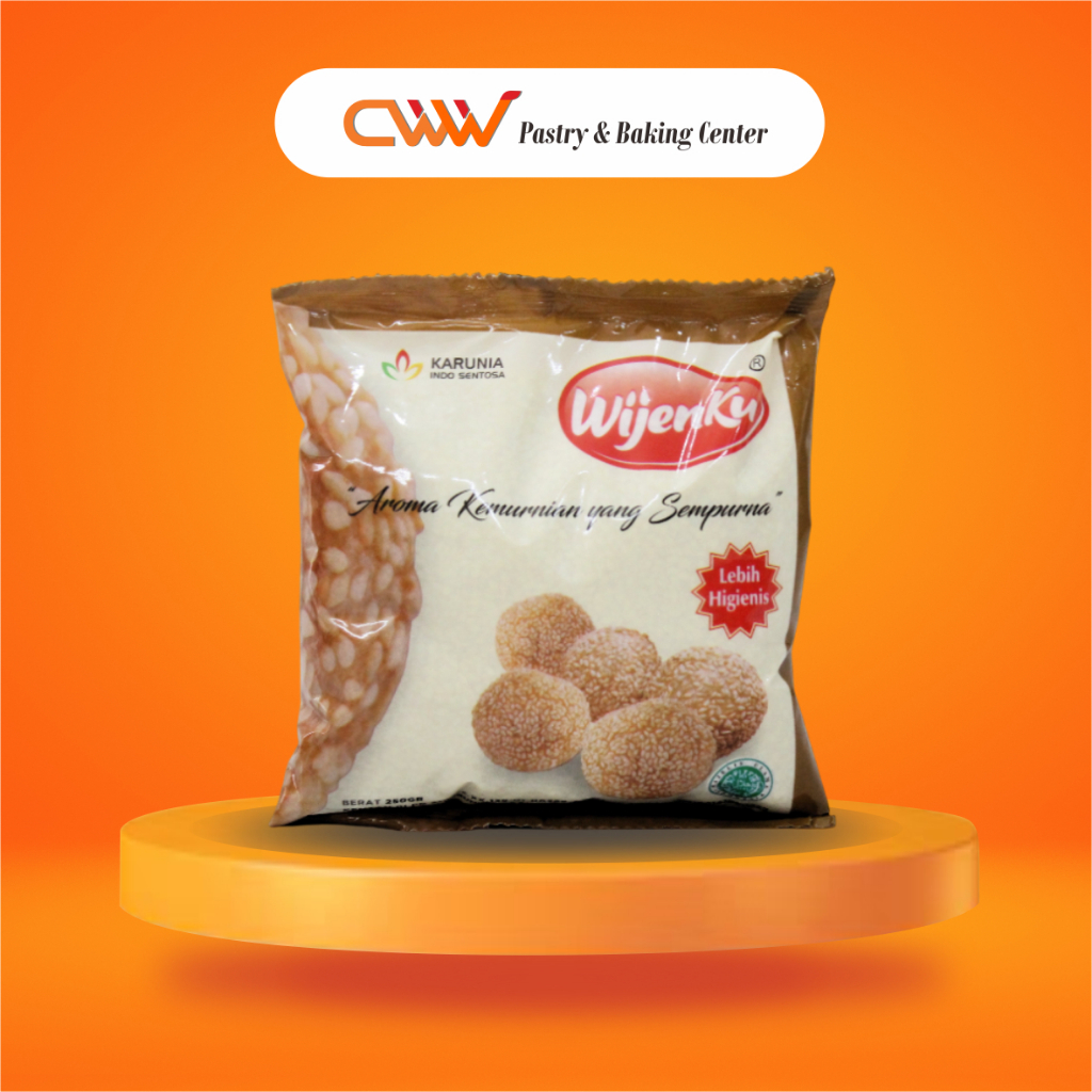 

Wijenku Wijen Putih Hitam Black White Sesame 250g 1kg Hiasan Dekorasi Taburan Kue Onde Mochi