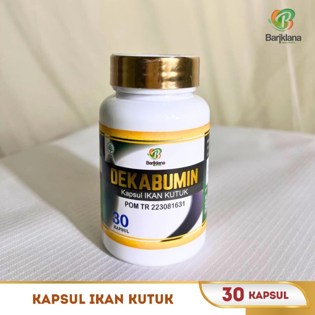 Dekabumin Kapsul Ikan Bogo/Ikan Kutuk/Ikan Gabus