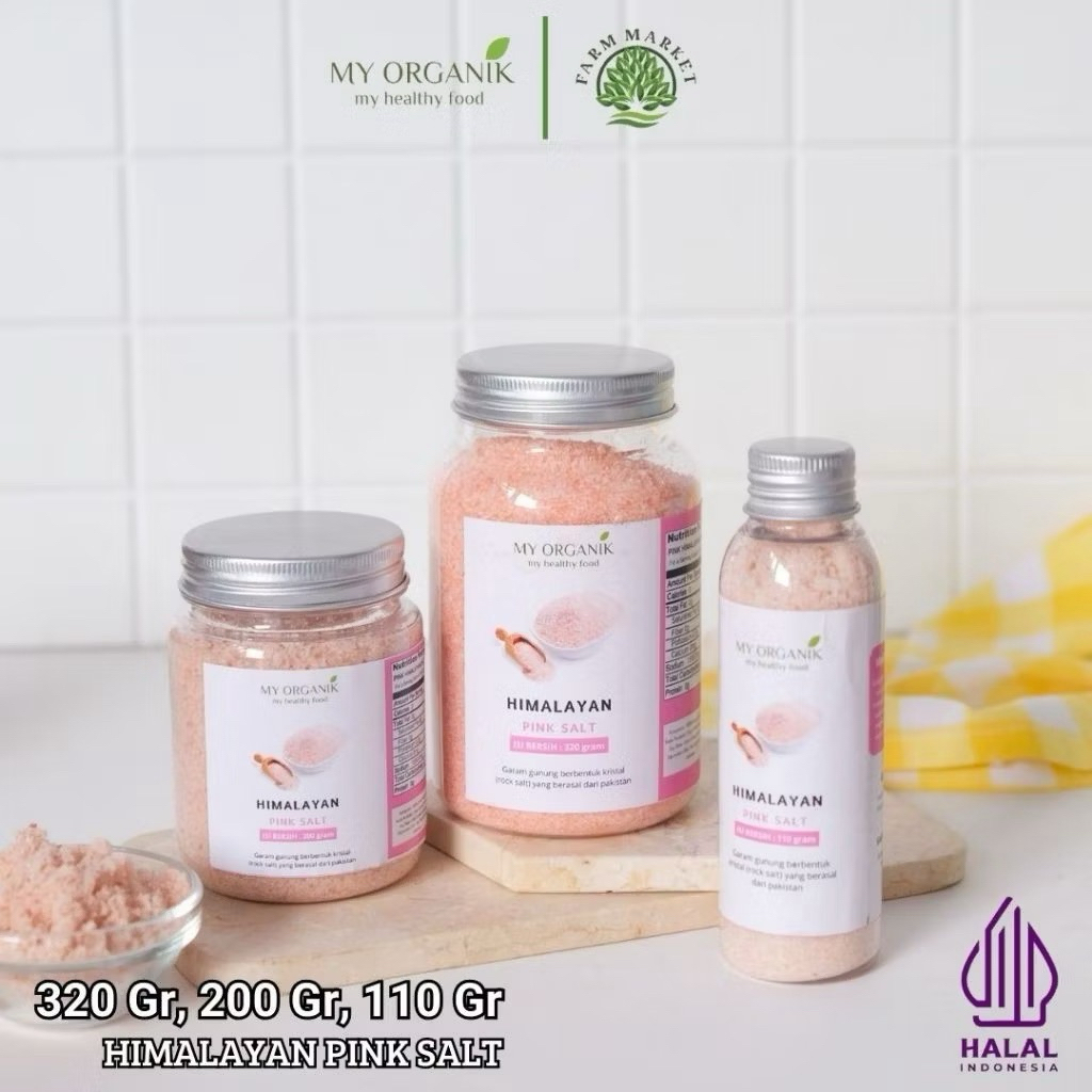 

My Organik Garam Himalaya / Himalayan Salt / Garam Pink 110 gram 200 gram 320gram