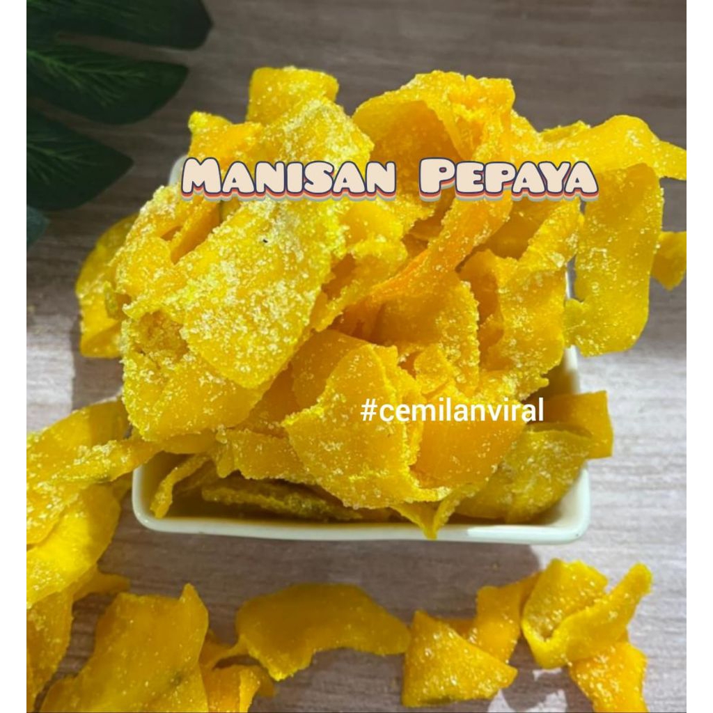 

Cemilan Viral Manisan Buah Pepaya Papaya Manis Enak Camilan Jadul Snack Food Makanan