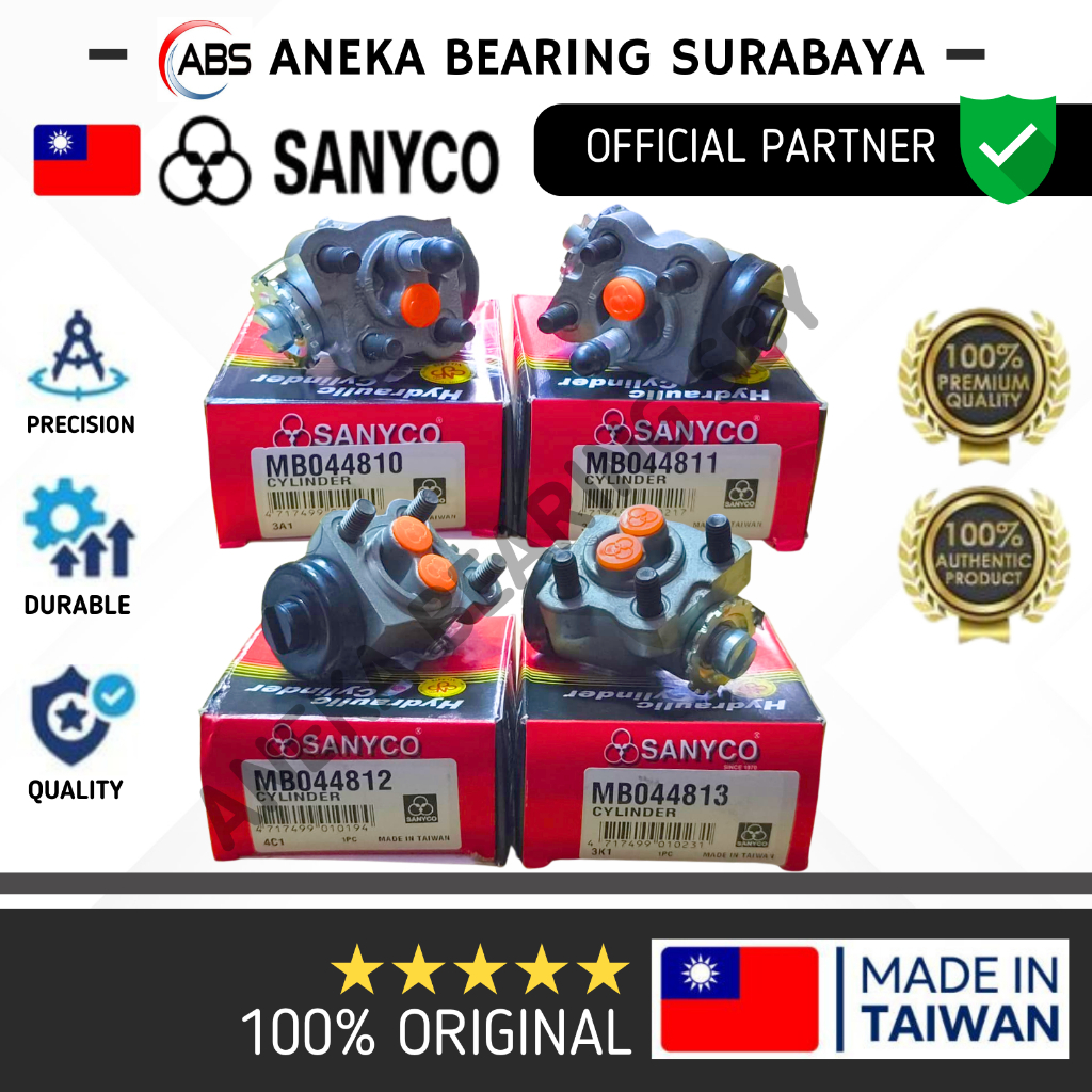 BLOK REM WHEEL CYLINDER DEPAN MITSUBISHI T120 L300 BENSIN  MB044810  MB044811  MB044812 MB044813  SA