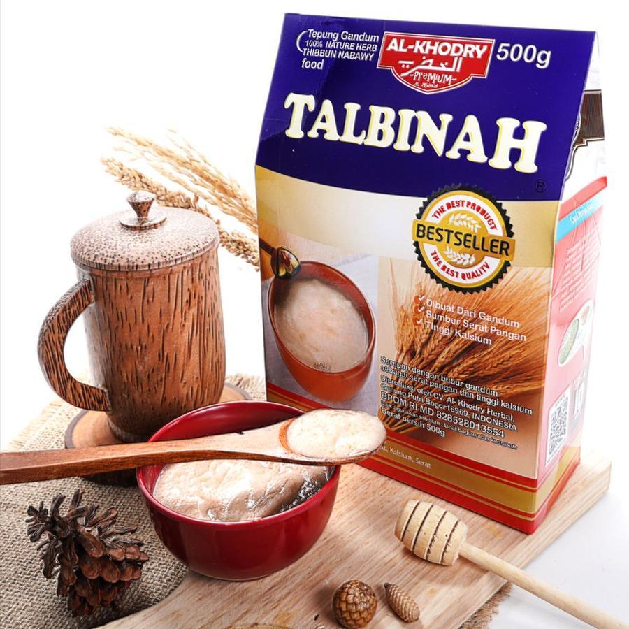 

Al-Khodry Talbinah Tepung Gandum Premium 500g Resep Thibbun Nabawi Atasi Maag Gerd Asam Lambung Original BPOM