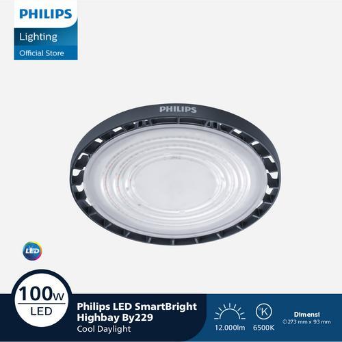 PHILIPS HIGHBAY BY229P PSU HIGH BAY LED 100 W 100 WATT LAMPU GANTUNG INDUSTRI